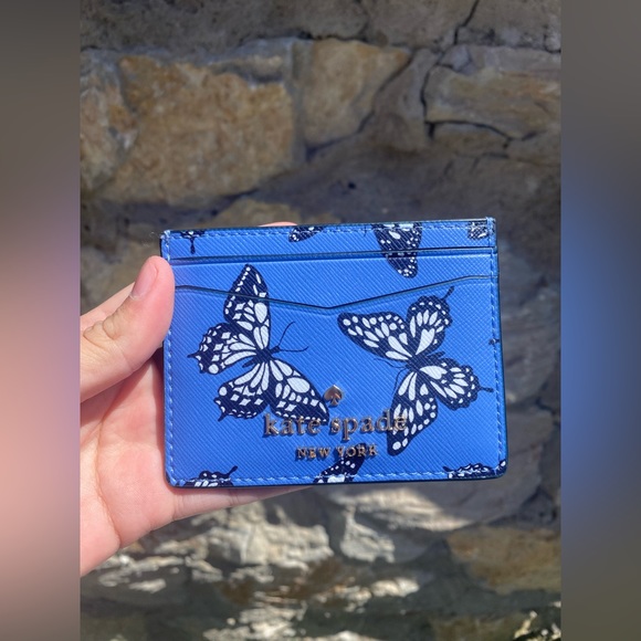 kate spade Handbags - Nwt Kate Spade butterfly Cardholder